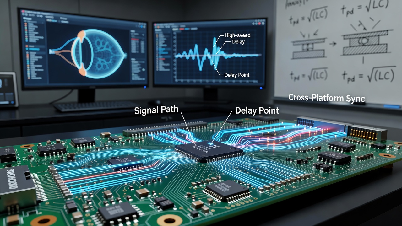 Network testing equipment measuring signal delays in multiplayer gaming environments